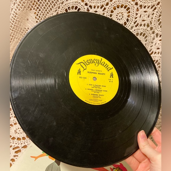 Sleeping Beauty Vinyl LP Record - Disneyland Record - Wall Art Gallery Decor - Picture 12 of 14